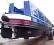 narrowboat blacking on slipway