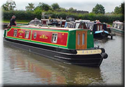 View of GEM45 being tested in Marina before being handed to new boatowner